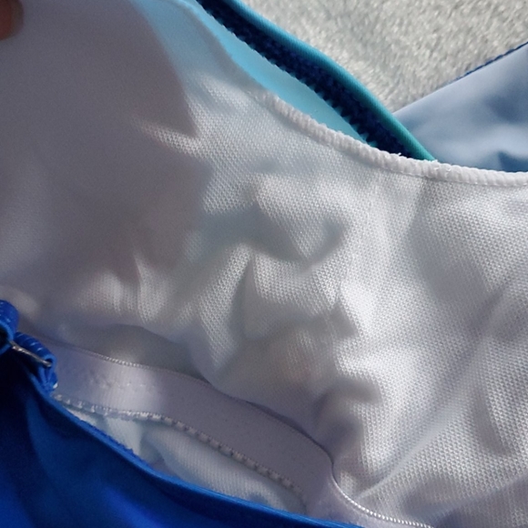 Blue and green ombre one piece - Picture 7 of 9